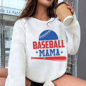Honkbal Mama Shirt, Moederdag of verjaardagscadeau T-shirt