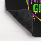 Honkbal Mardi Gras Carnaval Feest Masker Ijs  Muismat (Hoek)
