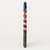 honkbal met Amerikaanse vlag Case-Mate iPhone Case (Achterkant / rechts)