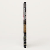 honkbal met Amerikaanse vlag Case-Mate iPhone Case (Achterkant/links)