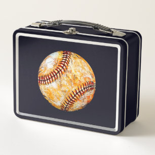 Honkbal Metalen Lunchbox