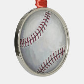 Honkbal Metalen Ornament (Rechts)
