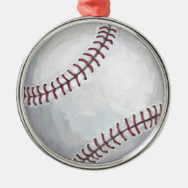 Honkbal Metalen Ornament