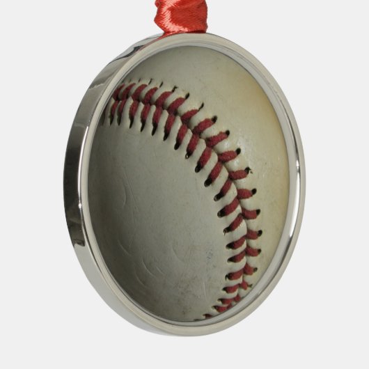 Honkbal Metalen Ornament (Rechts)