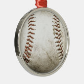 Honkbal Metalen Ornament (Rechts)