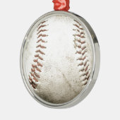 Honkbal Metalen Ornament (Links)