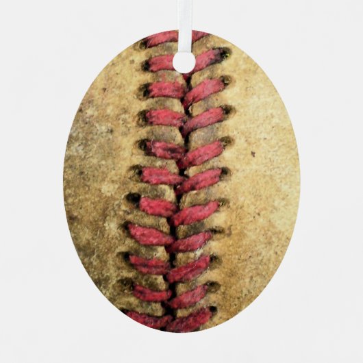  honkbal metalen ornament (Voorkant)