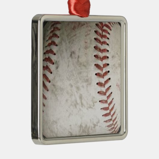 Honkbal Metalen Ornament (Rechts)