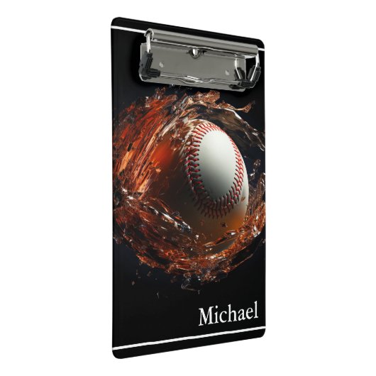 Honkbal Mini Klembord (Schuin)