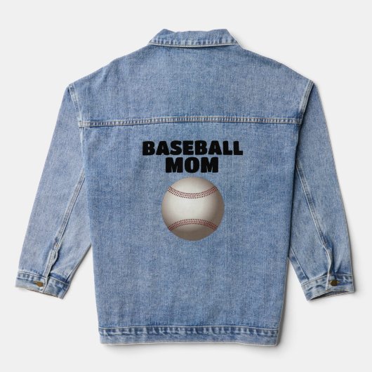 HONKBAL MOEDER Denim Jas Denim Jacket (Achterkant)
