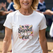Honkbal Moeder Era Kat Lover T-shirt