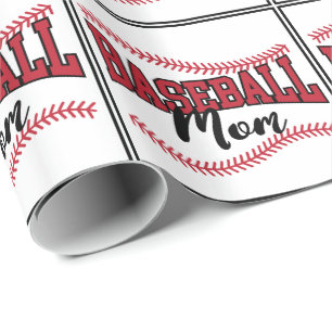 Honkbal Moeder Gift Cadeaupapier