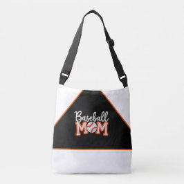 Honkbal Moeder “Honkbal M❤️M” – Honkbal Thema Bood Crossbody Tas