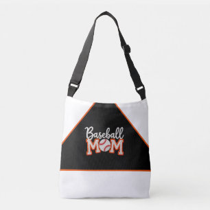 Honkbal Moeder “Honkbal M❤️M” – Honkbal Thema Bood Crossbody Tas