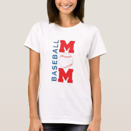 Honkbal Moeder Shirt voor Vrouwen