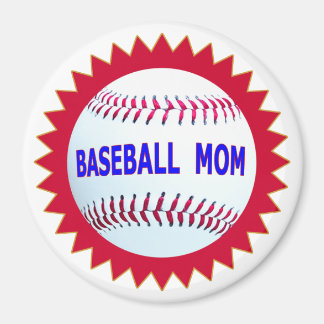 Honkbal Moeder T-shirts en unieke geschenk product Magneet