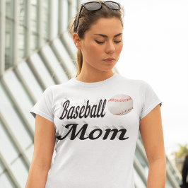 Honkbal Mom T-Shirt