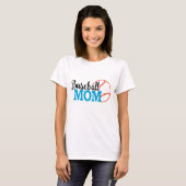 Honkbal Mom T-Shirt (Voorkant volledig)