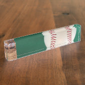 Honkbal Naambordje (Zijkant)