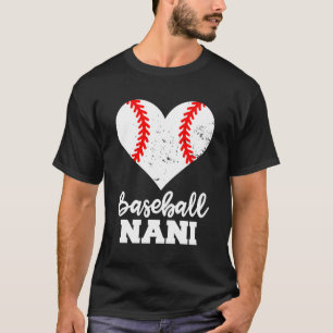 Honkbal Nani Honkbal Hij Oma Nani T-shirt