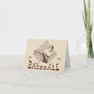  honkbal notecards kaart