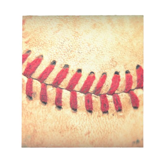 honkbal notitieblok (Voorkant)