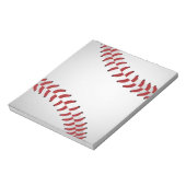 honkbal notitieblok (Linkerzijde)