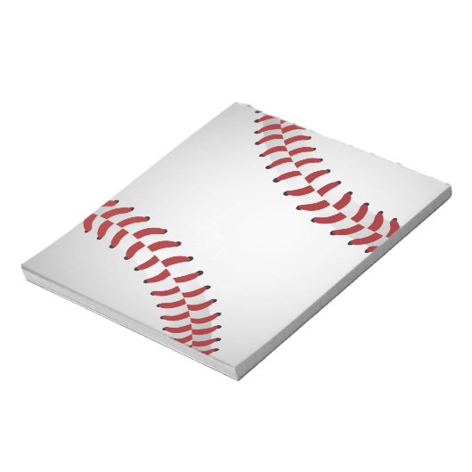 honkbal notitieblok (Linkerzijde)