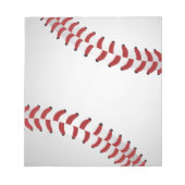 honkbal notitieblok (Voorkant)