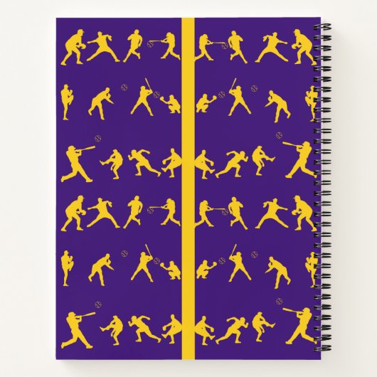 Honkbal Notitieboek (Achterkant)