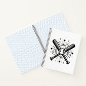 honkbal notitieboek (Binnen)