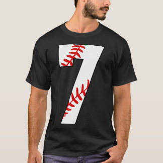 Honkbal Nummer 7 7 Honkbal Jersey Favoriete Spelen T-shirt