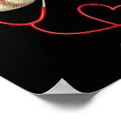 Honkbal Nursing Funny voor Nurse's Day Sports Medi Poster (Hoek)