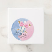 Honkbal of boog gender onthullen dank u label (In situ)