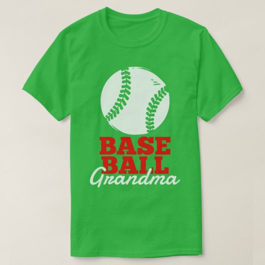 Honkbal oma oma t-shirt (Design voorkant)