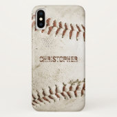  honkbal op maat Case-Mate iPhone case (Achterkant)
