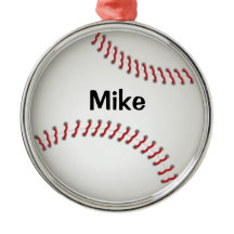 Honkbal - op maat gemaakt ornament