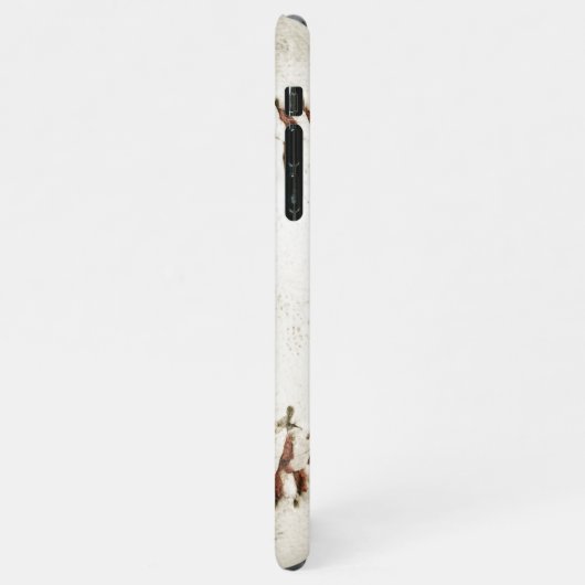  honkbal op maat iPhone hoesje (Linkerkant)