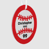 Honkbal Ornament (voorkant)