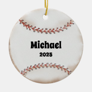 Honkbal Ornament, Ornament, Kinder Sport Keramisch Ornament