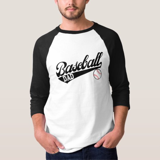 Honkbal Papa Shirt Custom Baseball Shirt (Voorkant)