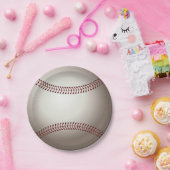 Honkbal Papieren Bordje (Feest)