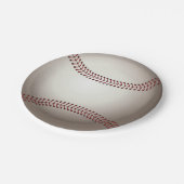 Honkbal Papieren Bordje (Gekanteld)