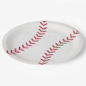 Honkbal Papieren Bordje (Gekanteld)