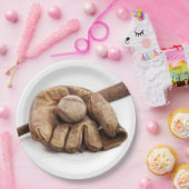  honkbal papieren bordje (Feest)