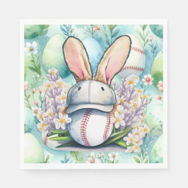 Honkbal Pasen thema Servet