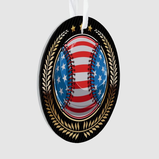HONKBAL PATRIOTTISCH ORNAMENT (voorkant)