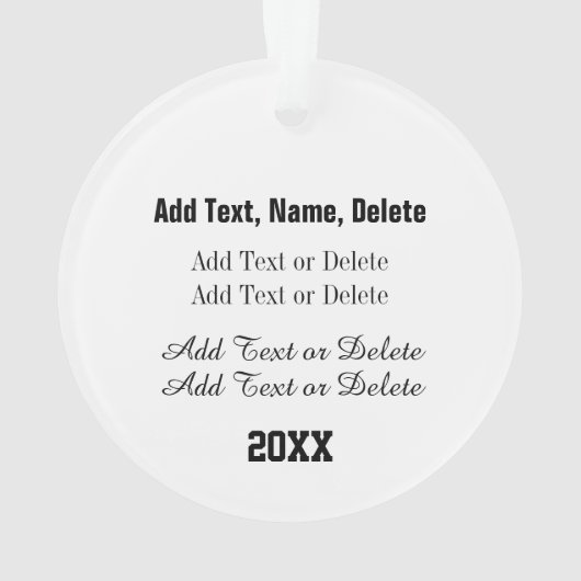 HONKBAL PATRIOTTISCH ORNAMENT (achterkant)