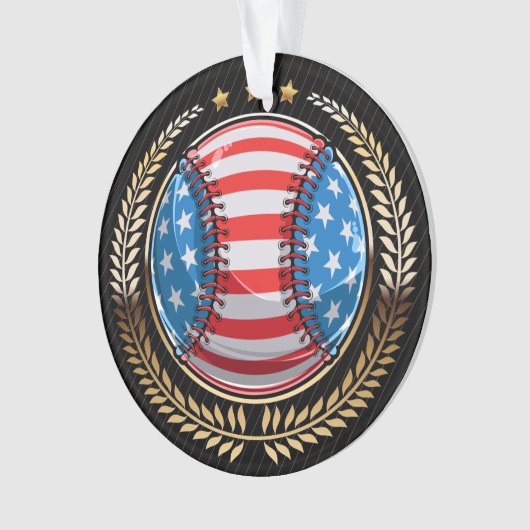 HONKBAL PATRIOTTISCH ORNAMENT (voorkant)
