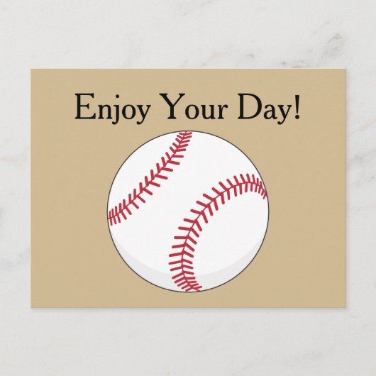 Honkbal personaliseren feestdagenkaart (Voorkant)